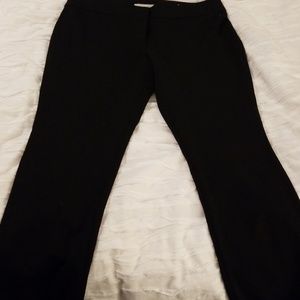 Loft Black Marisa Skinny Ankle Pants